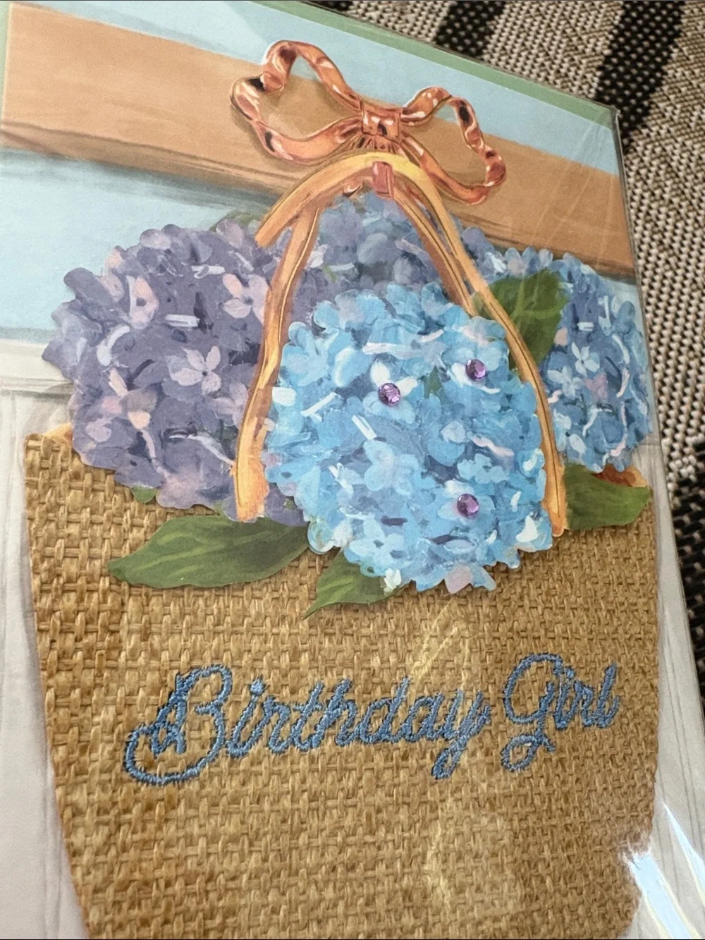 🆕Papyrus “Birthday Girl” Floral Greeting Card